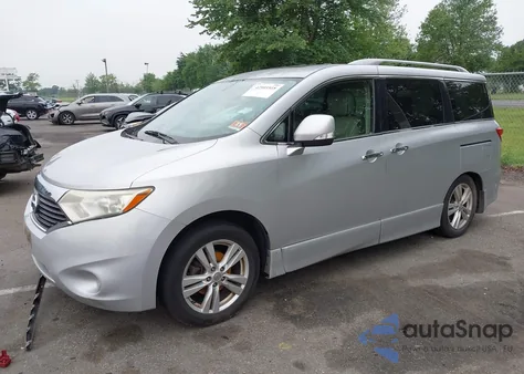 2012 Nissan Quest Sl из США, поврежденный, VIN JN8AE2KP5C9030532